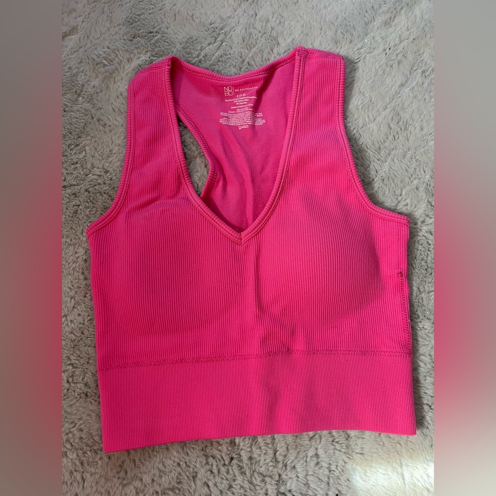 Bright Pink Seamless Workout Set